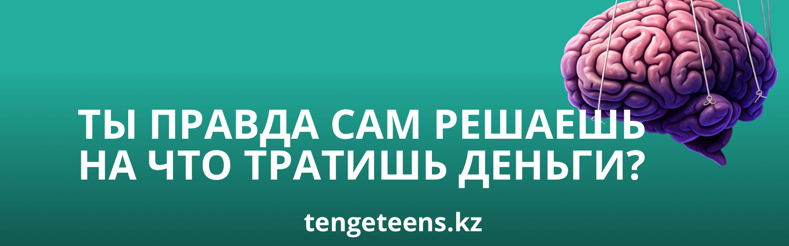 Нам кажется, что мы сами решаем, на что тратить деньги.